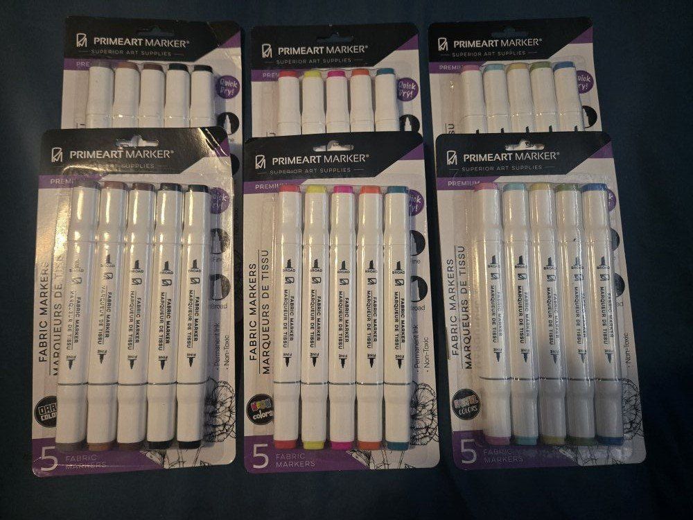 Fabric markers