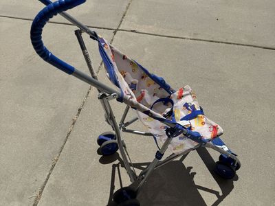 Umbrella Stroller with Car Print
