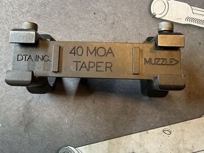 DT Ultralight Scope Mount, 34mm 40MOA