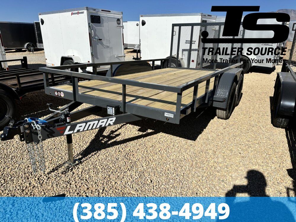 7x14 Lamar UC Utility Trailer - 7K GVWR