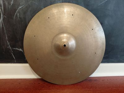 Vintage 1950s A Avedis Zildjian 20" Small Stamp Ride Cymbal 2255g
