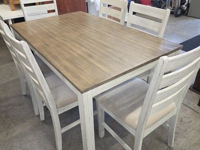 🪑7 Piece Dining Table and Chair Set