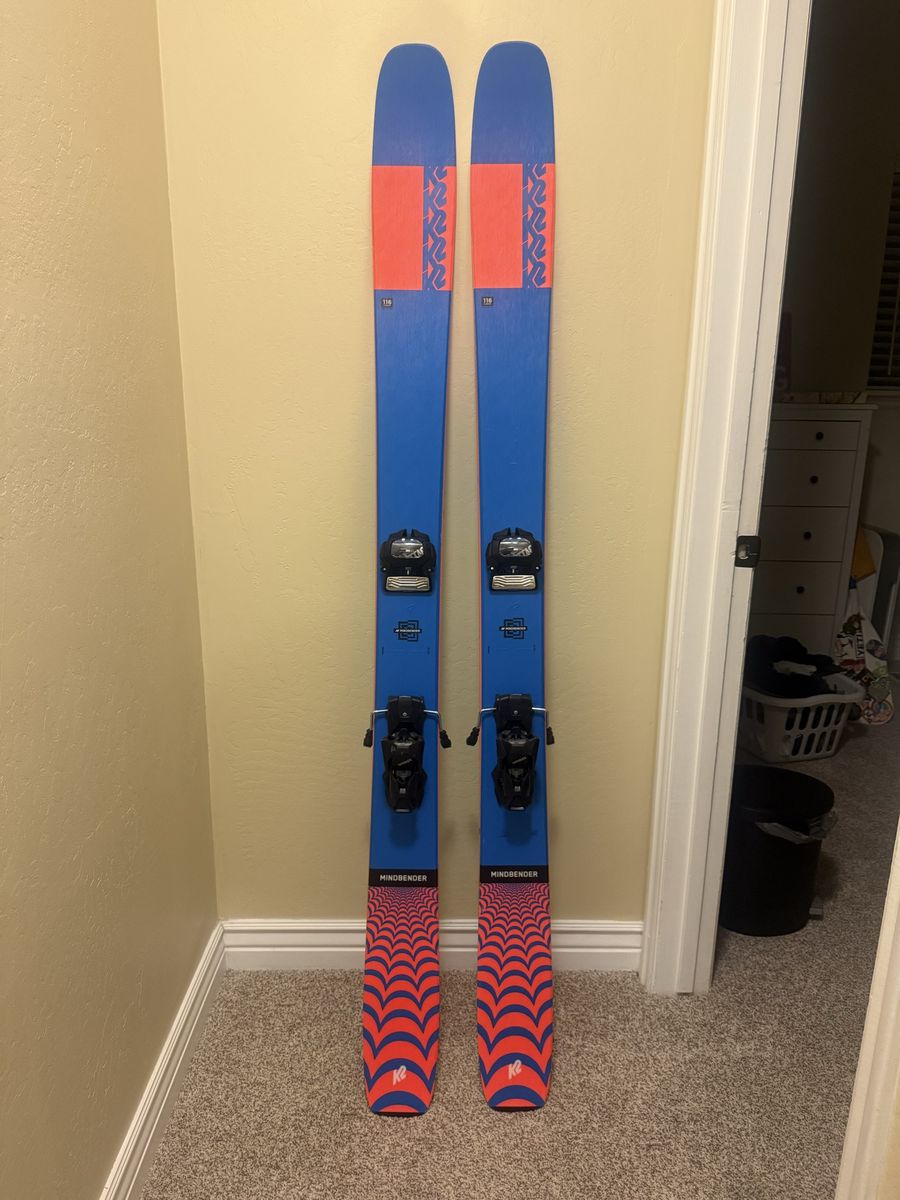 K2 Mindbender 118 C Skis with Tyrolia Attack Bindings - 170cm