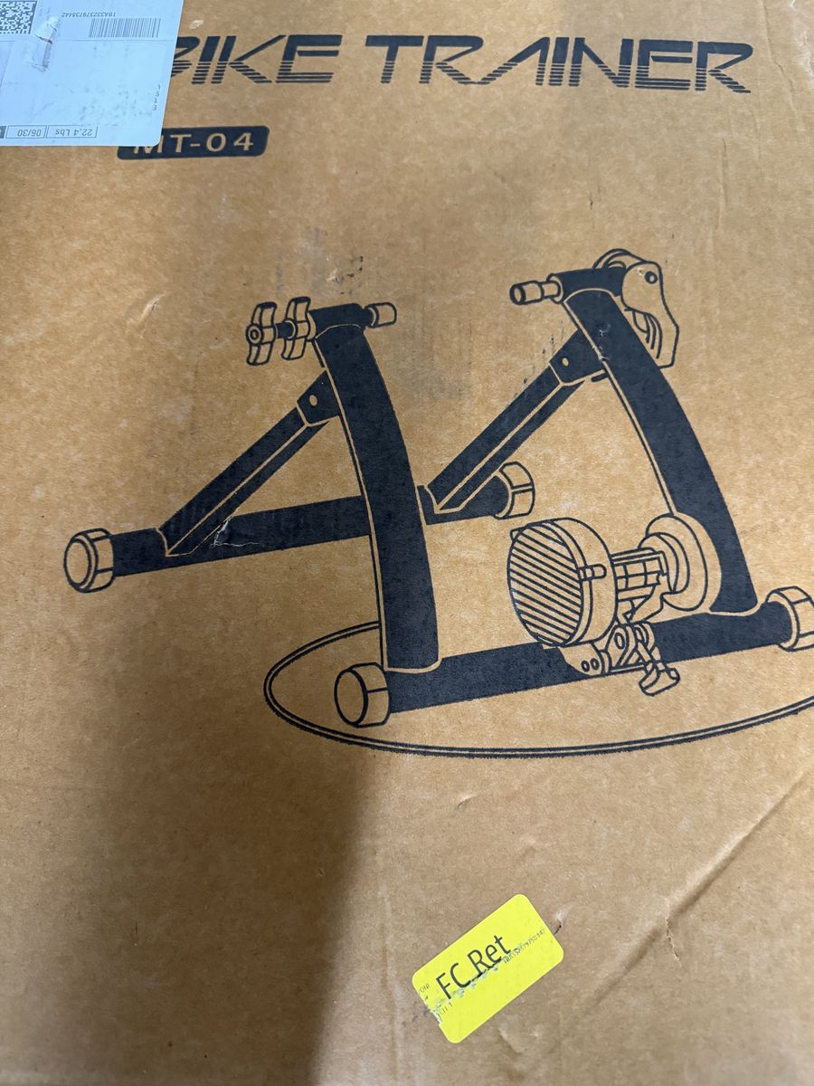 Deuter MT-04 Magnetic Indoor Bike Trainer with Handlebar Resistance Controller