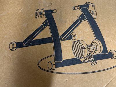 Deuter MT-04 Magnetic Indoor Bike Trainer with Handlebar Resistance Controller