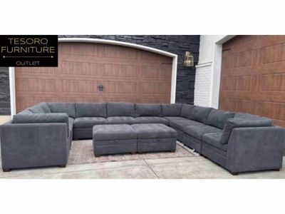 MEGA 12 PIECE MODULAR SECTIONAL WE OFFER DELIVERY