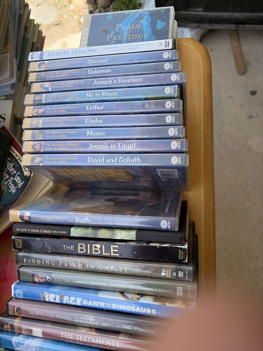DVDs and BluRays