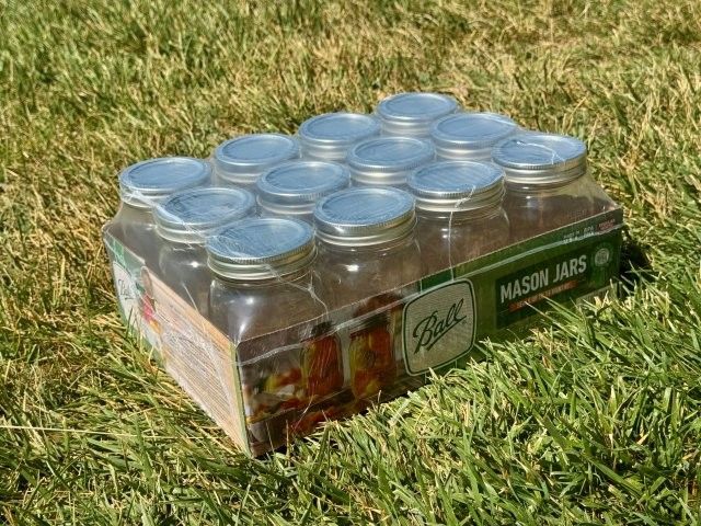Brand New Kerr & Ball Canning Jars – Pint Size (16 oz) – 12 for $11