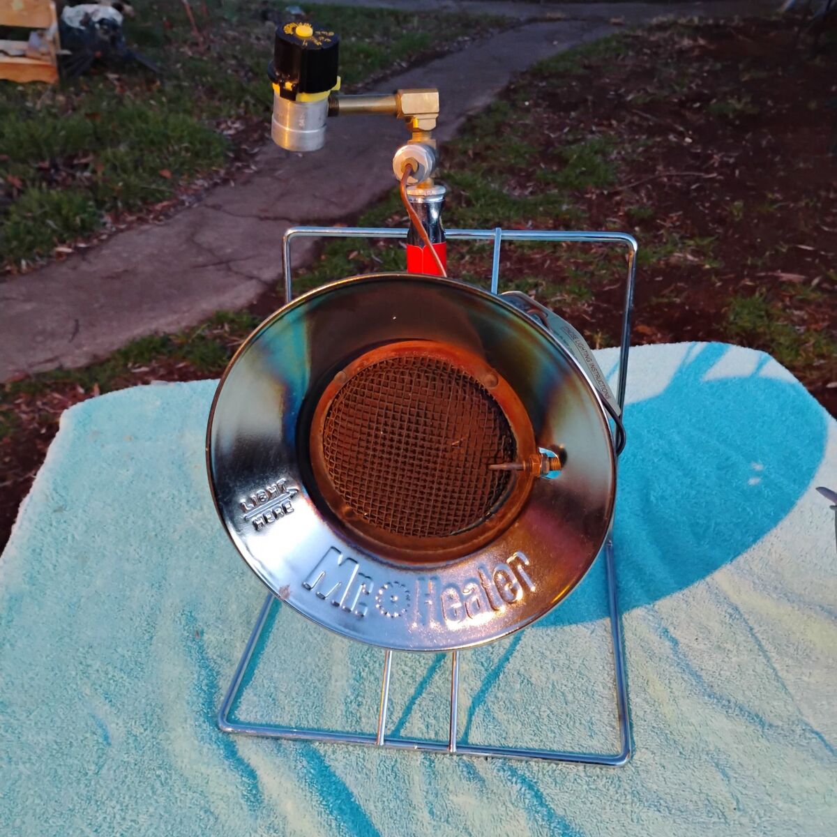 Propane Heater W/Stand Small Bottles Others Availa