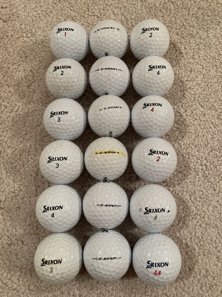 Srixon Z-Star Golf Balls EXC-NM 18/$15