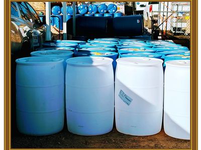 Water Barrells 55 Gallon Two 2inch Openings to Pour and Vent