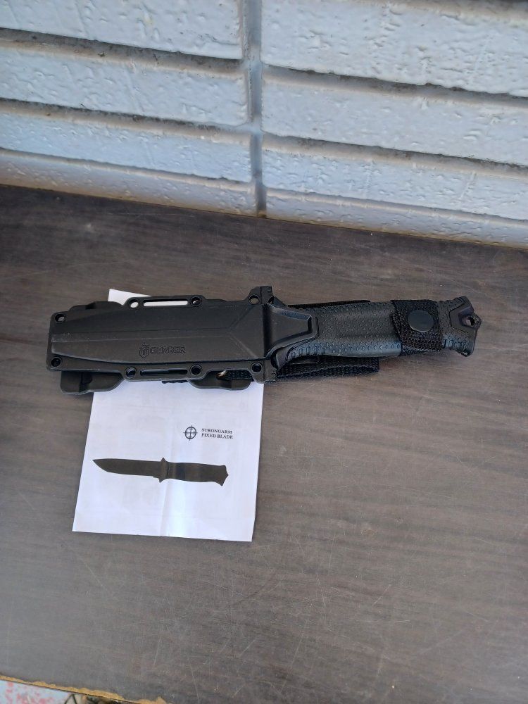 Gerber StrongArm Fixed Blade Black
