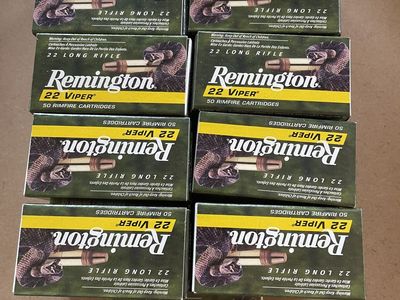 Remington 22 Viper 21 Boxes