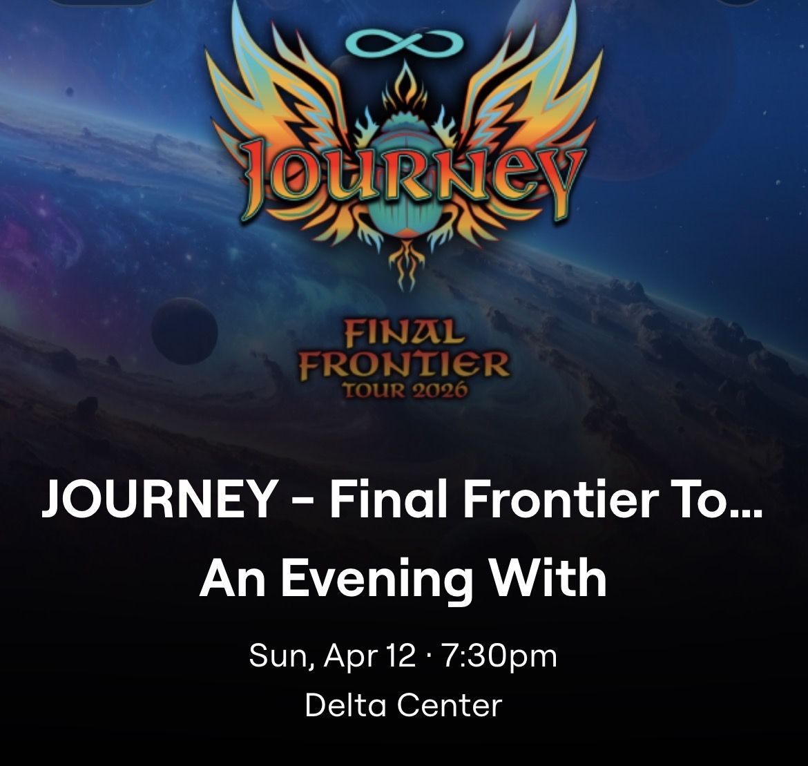 Journey Final Frontier Tour