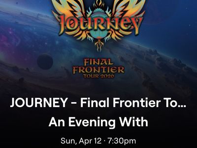 Journey Final Frontier Tour