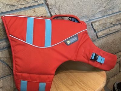 Ruffwear Float Coat Life Jacket/Medium/Blaze Red