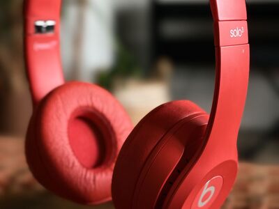 Red Beats Headphones