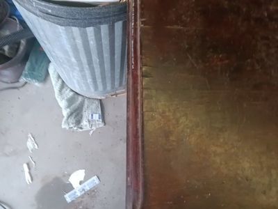 vintage serpentine dresser