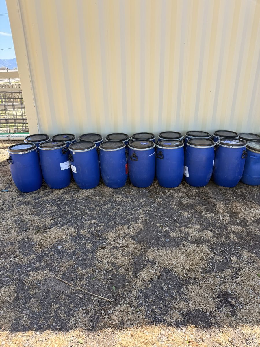 Plastic Food Grade Barrels
