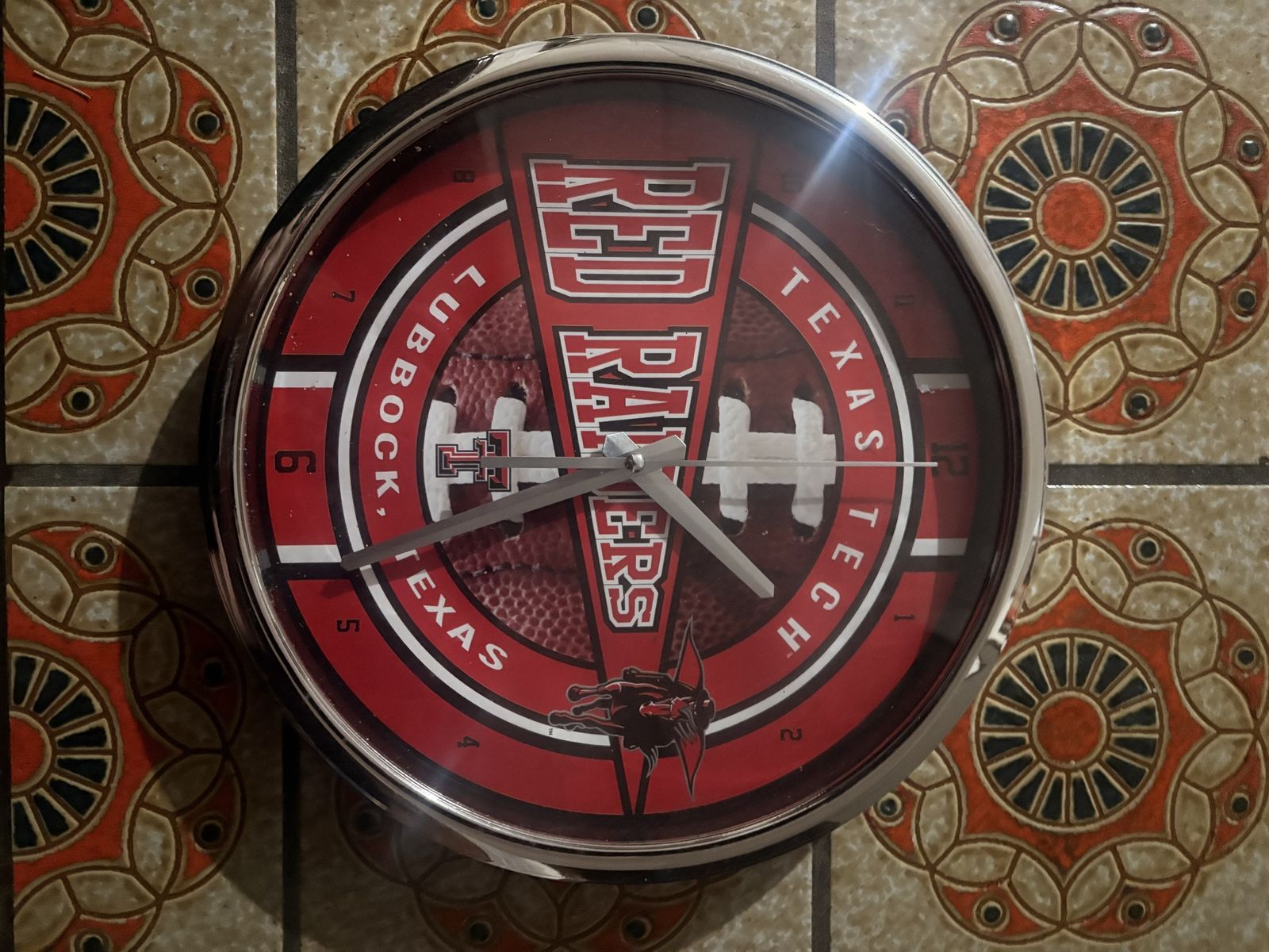 Texas Tech Red Raiders Wall Clock