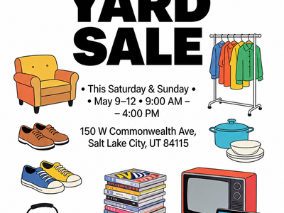 Warehouse/Yard Sale