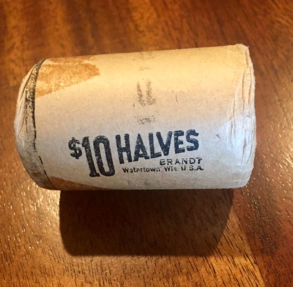 Unopened 1964 Kennedy Roll 90% silver