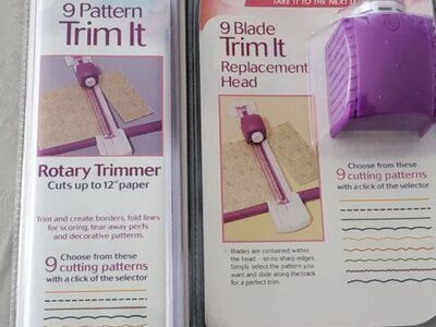 New set Rotary Trimmer & Replacement head 9 trimit