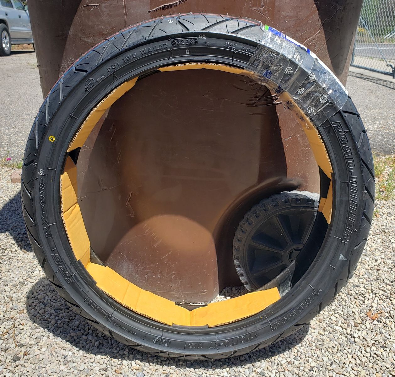 New IRC RX-01F Road Winner Front M/C Tire 110/70-17