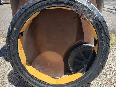 New IRC RX-01F Road Winner Front M/C Tire 110/70-17
