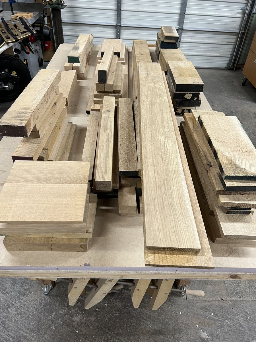 Lot of Oak boards