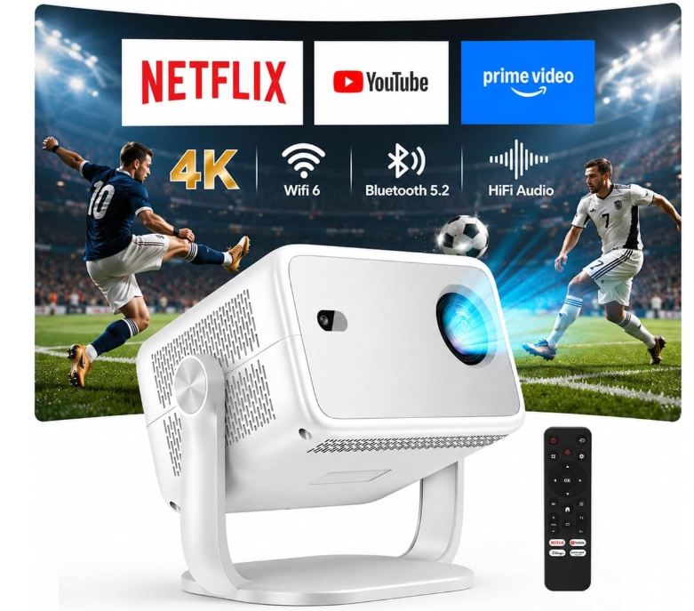 Brand new in box Projector with WiFi and Bluetooth
