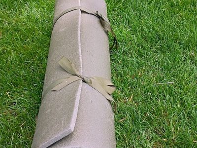 Camping Mats / 2 Sleeping Pads, Blue & Brown, Lightweight Foam for Hiking & Backpacking