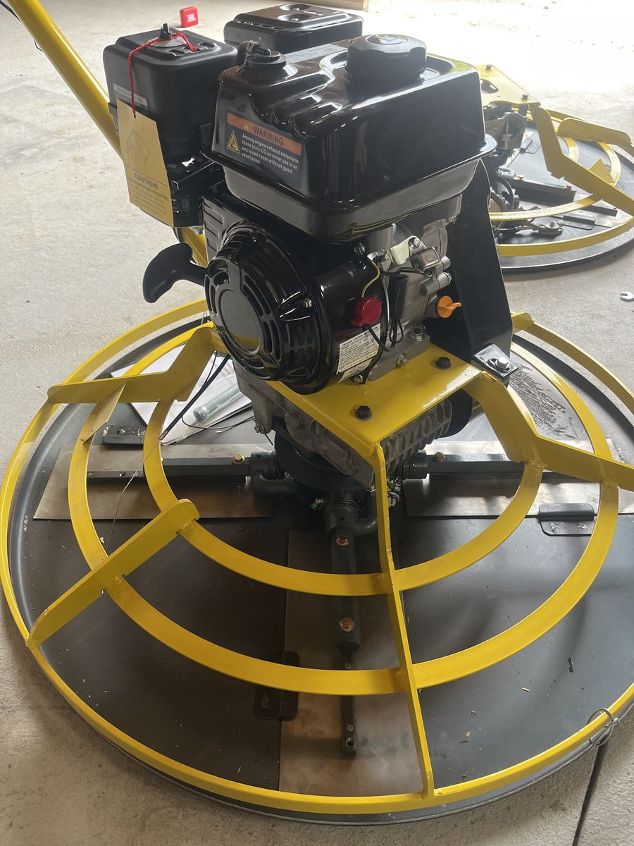 36” power trowel concrete finisher 