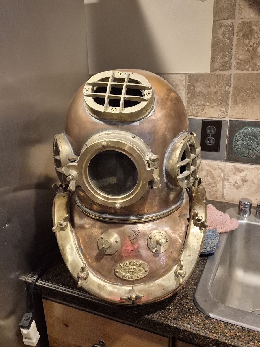 antique Divers Helmet