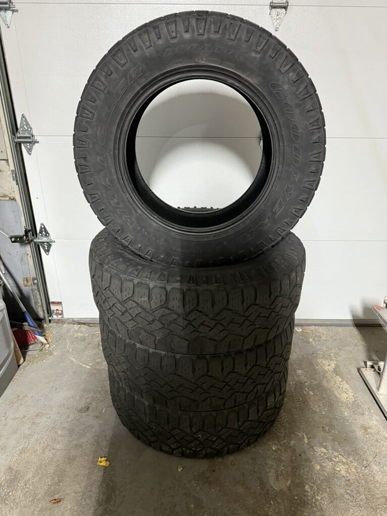 4 265/65r18 Goodyear Wrangler Duratrac Tires