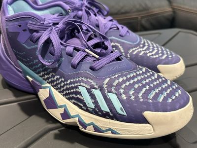 DON issue 4 size 11 Purple Mountain colorway