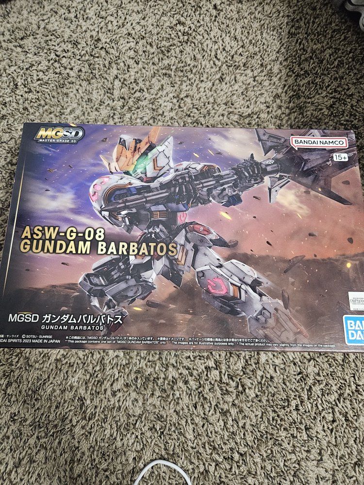 Bandai Namco MGSD ASW-G-08 Gundam Barbatos Master Grade SD Model Kit 15+