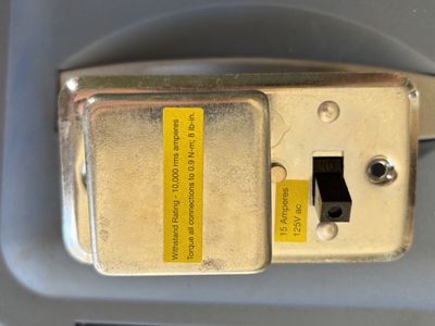 Fusetron Fuse Box Switch