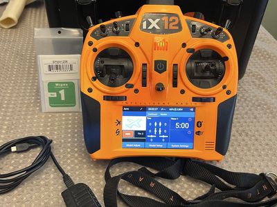 Spektrum iX12 12-Channel Intelligent Radio Transmitter with Case and Accessories