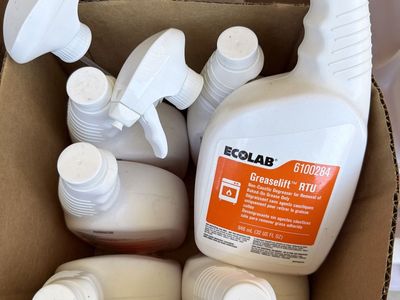 Ecolab Greaselift RTU Non-Caustic Degreaser 32 fl oz - 6 Bottles