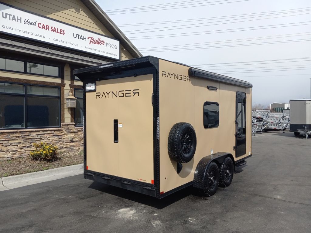 RAYNGER 7x16 / 7.5x16 Toy Hauler Travel Trailer Enclosed Bumper Pull Raynger 2025