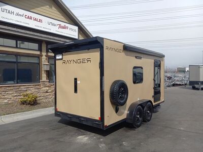 RAYNGER 7x16 / 7.5x16 Toy Hauler Travel Trailer Enclosed Bumper Pull Raynger 2025