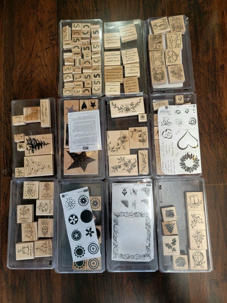 Stampin' UP! + Inks and Punches Lot