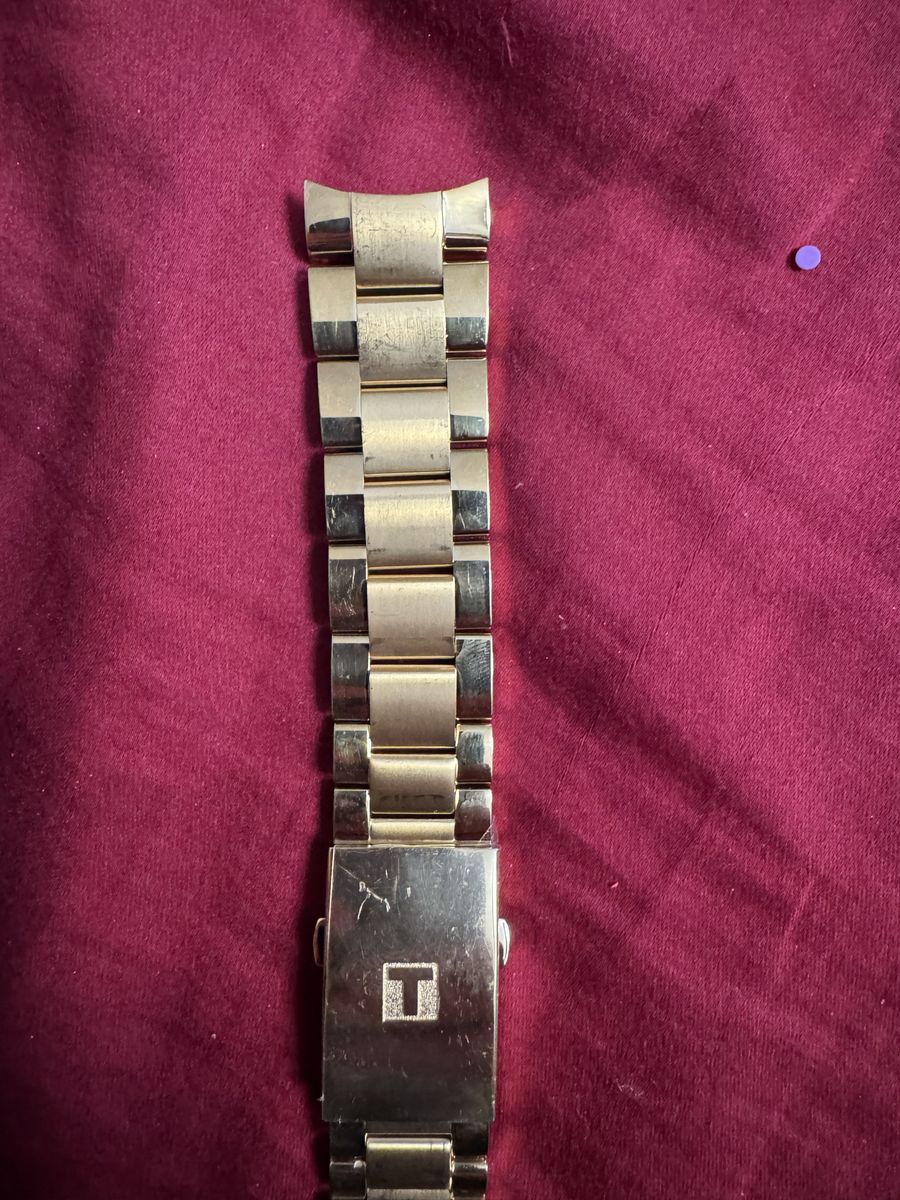 Tissot gold band strap 22mm