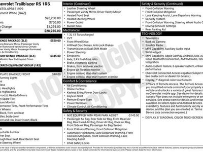 2023 Chevrolet TrailBlazer RS