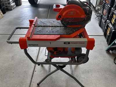 iQTS244 10” Dustless Dry Tile Saw