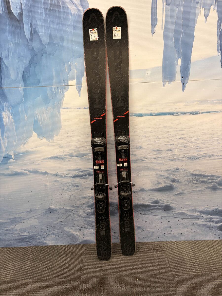 Used Head Kore 99 w/ Tyrolia Attack 13 Adjustable Binding 162cm