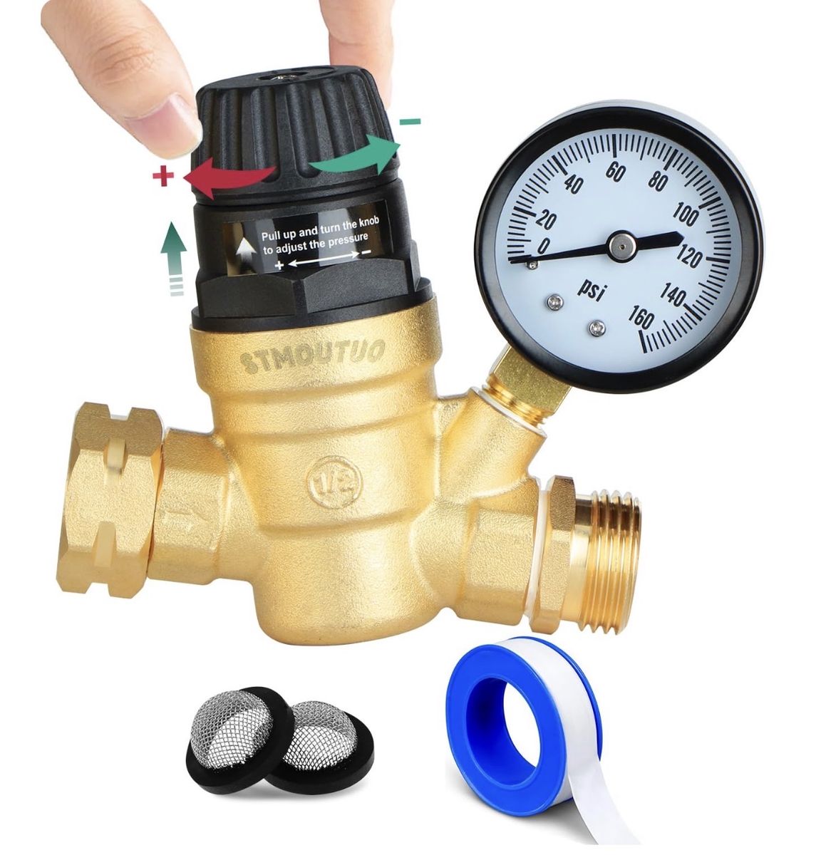 New! RV Water Pressure Regulator