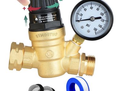 New! RV Water Pressure Regulator