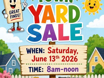 Plymouth community yard sale